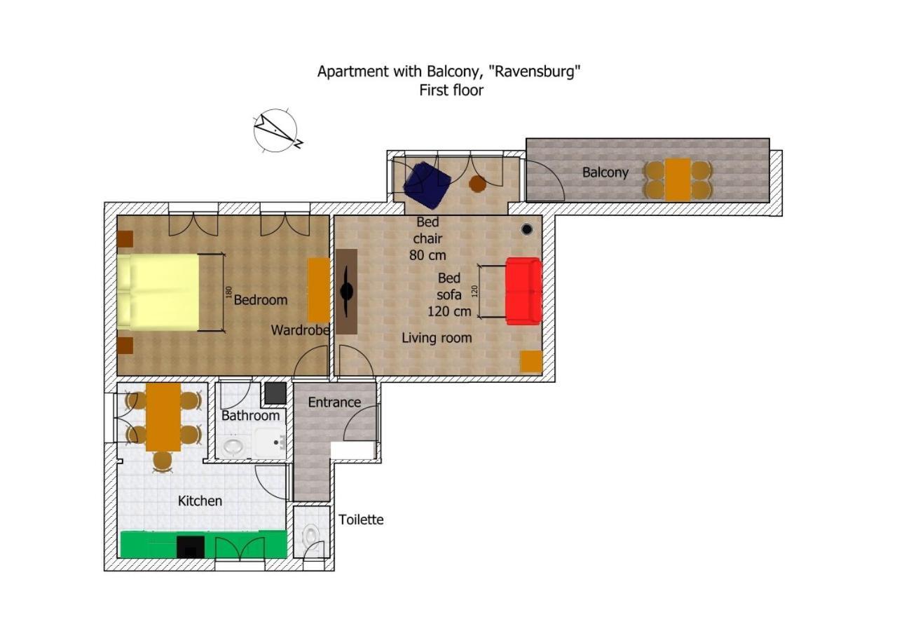 Eligo Apartment Friedrichshafen Bagian luar foto