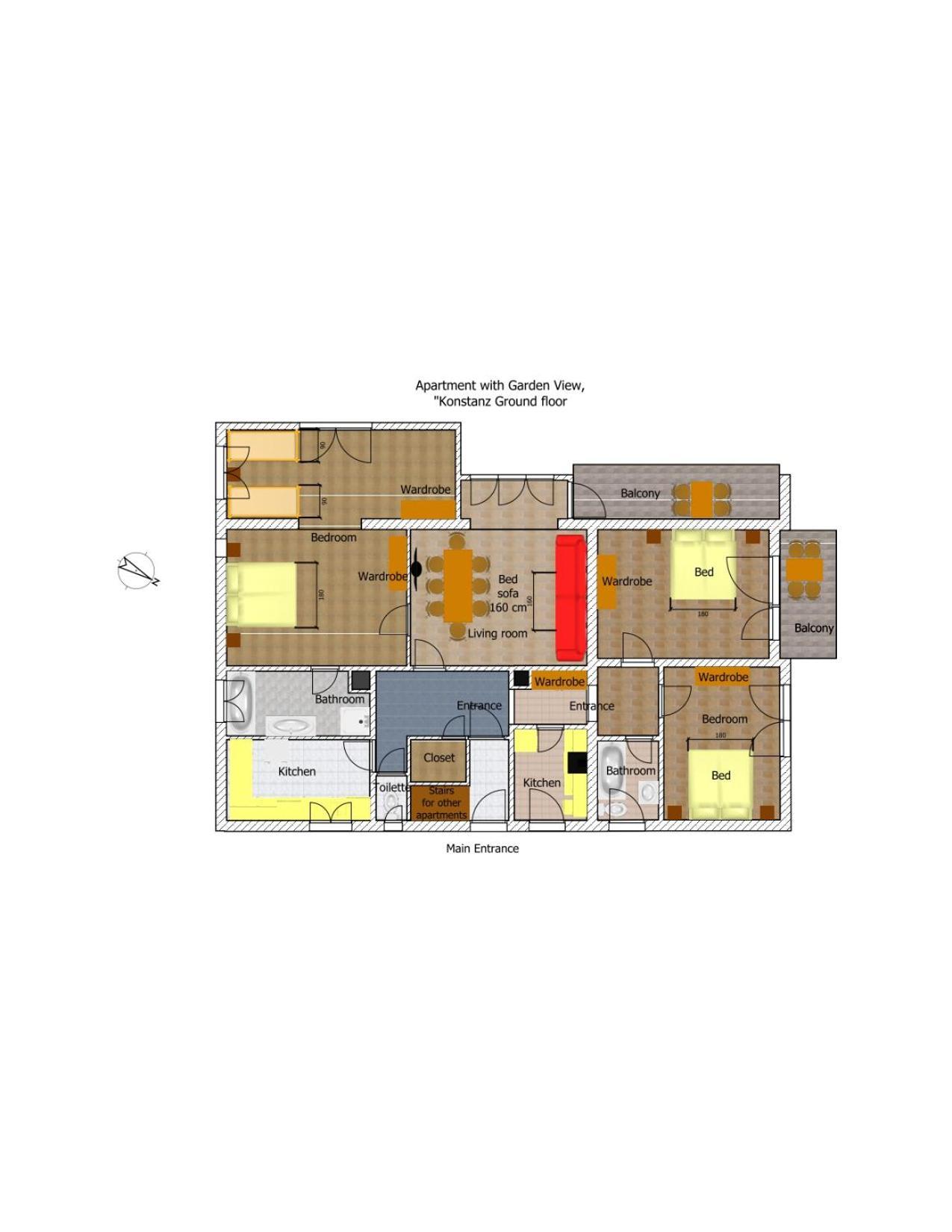 Eligo Apartment Friedrichshafen Bagian luar foto