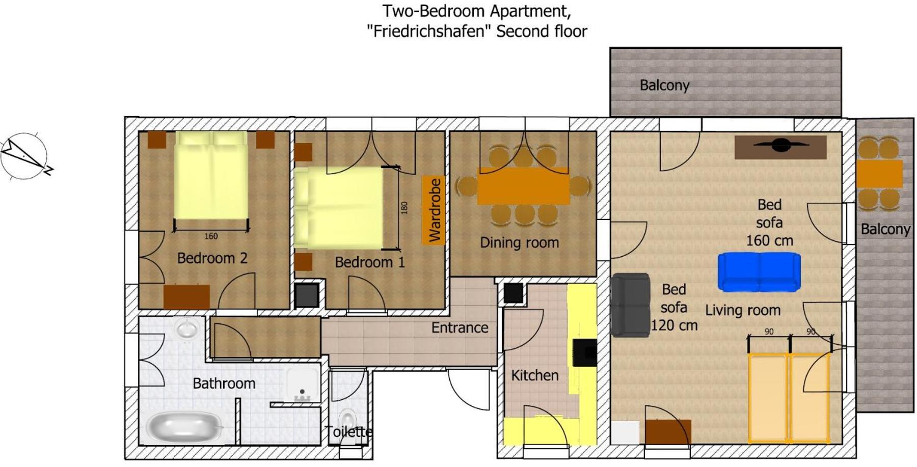 Eligo Apartment Friedrichshafen Bagian luar foto