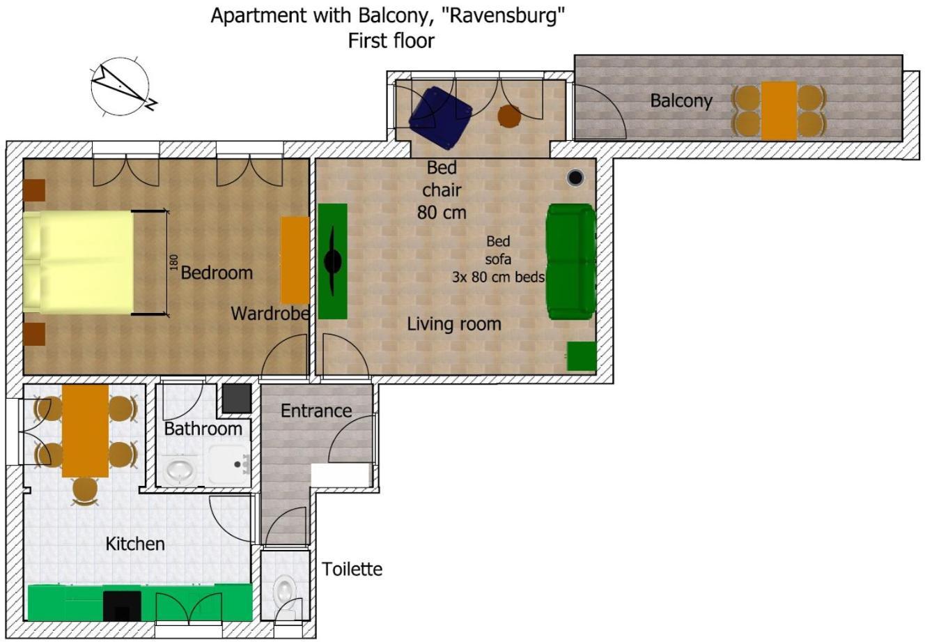 Eligo Apartment Friedrichshafen Bagian luar foto