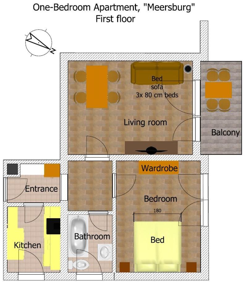 Eligo Apartment Friedrichshafen Bagian luar foto